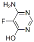 4-Pyrimidinol, 6-amino-5-fluoro- (7CI,8CI) Struktur