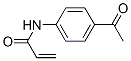 4'-acetylacrylanilide Struktur