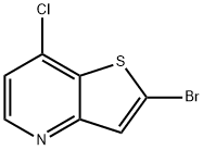 2-溴-7-氯噻吩并[3,2-B]吡啶, 225385-05-7, 結構式