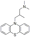 (-)-Trimeprazine Struktur