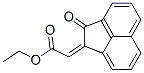 [(Z)-2-Oxoacenaphthylen-1(2H)-ylidene]acetic acid ethyl ester Struktur