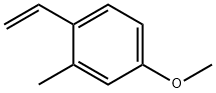 4-METHOXY-2-METHYL-1-VINYL-BENZENE Struktur