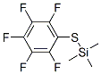 Trimethyl[(pentafluorophenyl)thio]silane Struktur