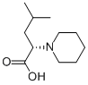 (S)-4-METHYL-2-(PIPERIDIN-1-YL)PENTANOIC ACID Struktur