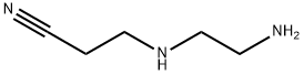 PROPANENITRILE, 3-[(2-AMINOETHYL)AMINO]- Struktur