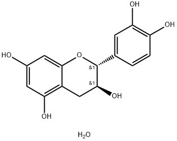 (+)-CATECHIN HYDRATE Structure