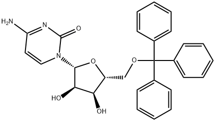 5'-O-(Triphenylmethyl)cytidine Struktur