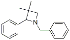 1-Benzyl-3,3-dimethyl-2-phenylazetidine Struktur