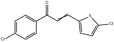 4',5-dichloro-2-thienylchalcone Struktur