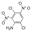 3,6-Dichloro-2,4-dinitroaniline Struktur