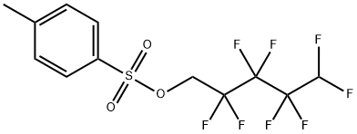 P-トルエンスルホン酸1H,1H,5H-オクタフルオロペンチル 化學(xué)構(gòu)造式