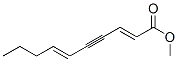 (2E,6E)-2,6-Decadien-4-ynoic acid methyl ester Struktur