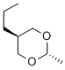 2α-Methyl-5β-propyl-1,3-dioxane Struktur