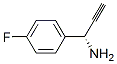 Benzenemethanamine, alpha-ethynyl-4-fluoro-, (alphaR)- (9CI) Struktur