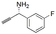 Benzenemethanamine, alpha-ethynyl-3-fluoro-, (alphaR)- (9CI) Struktur