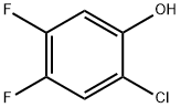 Phenol,  2-chloro-4,5-difluoro- Struktur