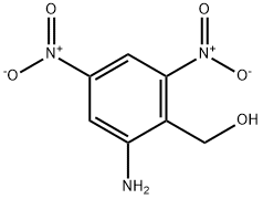 2-AMINO-4,6-DINITROBENZENEMETHANOL Struktur