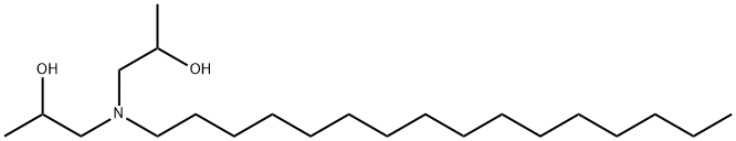 1,1'-(hexadecylimino)dipropan-2-ol Struktur