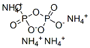 diphosphoric acid, ammonium salt  Struktur