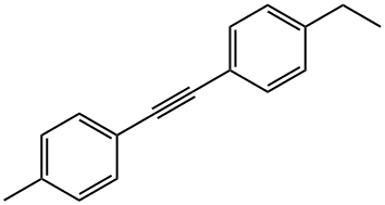 1-(4-ETHYLPHENYL)-2-(4-METHYLPHENYL)ACETYLENE Struktur