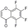 4H-1-Benzopyran-4-one, 5,6,7,8-tetrafluoro- Struktur