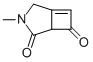 3-Azabicyclo[3.2.0]hept-5-ene-2,7-dione,3-methyl-(9CI) Struktur