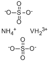 AMMONIUM VANADIUM (III) SULFATE  99.99% Struktur