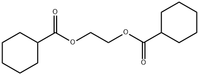 ethylene bis(cyclohexanecarboxylate) Struktur