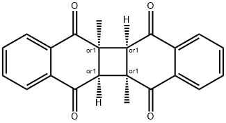 5a,5b,11a,11b-Tetrahydro-5a,11a-dimethyldibenzo[b,h]biphenylene-5,6,11,12-tetrone Struktur