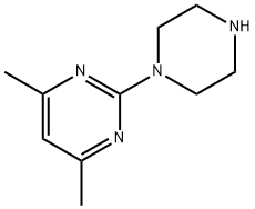 1-(4,6-DIMETHYL-2-PYRIMIDYL)PIPERAZINE Struktur