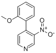 3-NITRO-4-(2'-METHOXYPHENYL) PYRIDINE Struktur