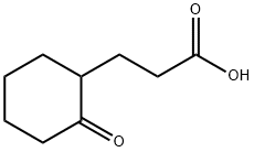 2-oxocyclohexanepropionic acid Struktur