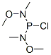 Chlorobis(methoxymethylamino)phosphine Struktur