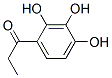 1-(2,3,4-TRIHYDROXYPHENYL)PROPAN-1-ONE Struktur