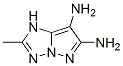 1H-Pyrazolo[1,5-b][1,2,4]triazole-6,7-diamine,  2-methyl-  (9CI) Struktur