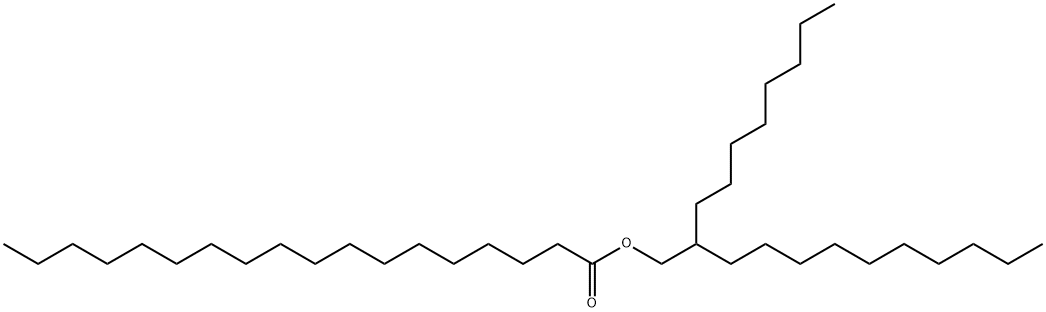 2-octyldodecyl stearate  Struktur