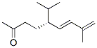 [R-(E)]-5-isopropyl-8-methylnona-6,8-dien-2-one Struktur