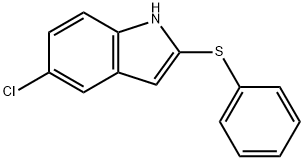 5-CHLORO-2-(PHENYLTHIO)-INDOLE Struktur