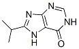 6H-Purin-6-one,  1,7-dihydro-8-(1-methylethyl)-  (9CI) Struktur