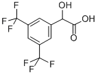 3,5-BIS(TRIFLUOROMETHYL)MANDELIC ACID Struktur