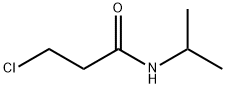 3-CHLORO-N-ISOPROPYLPROPANAMIDE Struktur