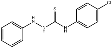 1-Phenyl-4-(4-chlorophenyl)thiosemicarbazide Struktur