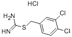 AMINO[(3,4-DICHLOROBENZYL)SULFANYL]METHANIMINIUM CHLORIDE Struktur