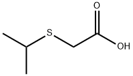 (ISOPROPYLTHIO)ACETIC ACID Struktur