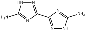 5,5'-Diamino-3,3'-bis-1,2,4-triazole Struktur