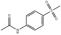 4'-(METHYLSULFONYL)ACETANILIDE Struktur