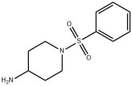 1-(phenylsulfonyl)-4-piperidinamine(SALTDATA: HCl) Struktur