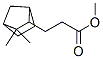 methyl 3,3-dimethylbicyclo[2.2.1]heptane-2-propionate  Struktur