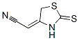 Acetonitrile,  (2-thioxo-4-thiazolidinylidene)-  (9CI) Struktur