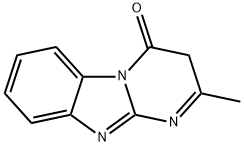 Pyrimido[1,2-a]benzimidazol-4(3H)-one, 2-methyl- (9CI) Struktur